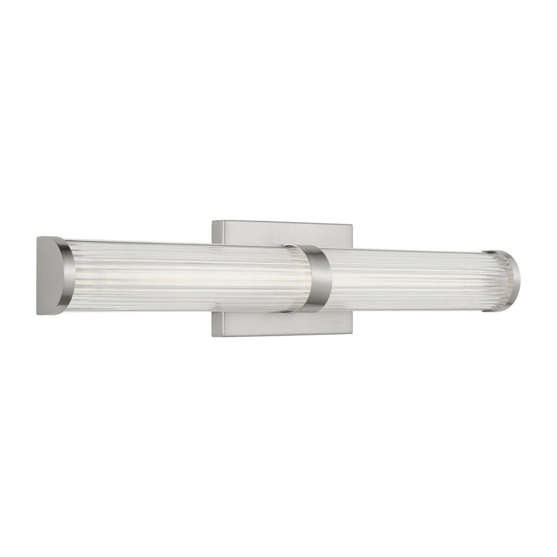 Visual Comfort Studio 4559293S-962 LED Bath Wall Sconce, Brushed Nickel