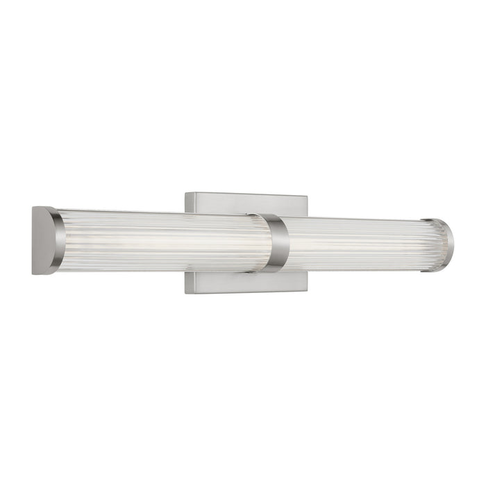 Visual Comfort Studio 4559293S-962 LED Bath Wall Sconce, Brushed Nickel