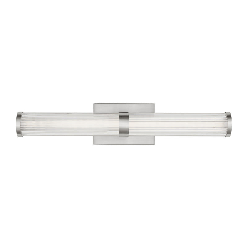 Visual Comfort Studio 4559293S-962 LED Bath Wall Sconce, Brushed Nickel
