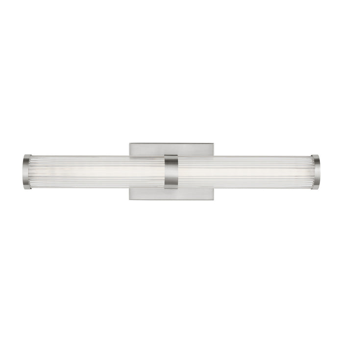 Visual Comfort Studio 4559293S-962 LED Bath Wall Sconce, Brushed Nickel