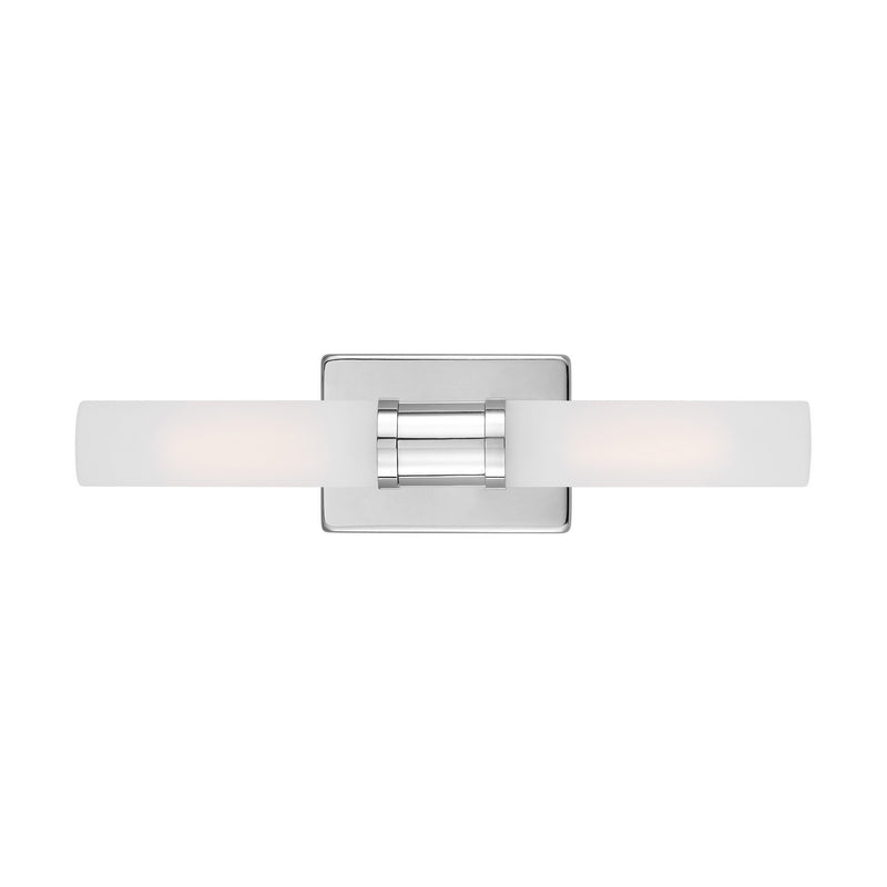 Visual Comfort Studio 4565002-05 Two Light Bath Vanity, Chrome