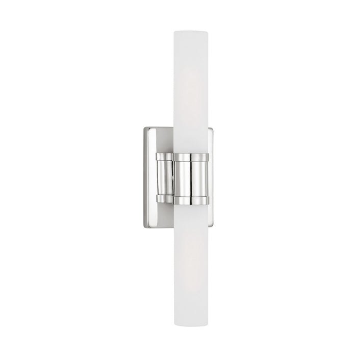 Visual Comfort Studio 4565002-05 Two Light Bath Vanity, Chrome