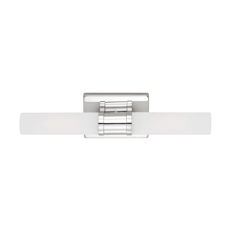 Visual Comfort Studio 4565002-05 Two Light Bath Vanity, Chrome
