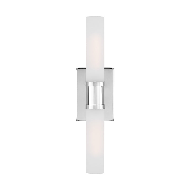 Visual Comfort Studio 4565002-05 Two Light Bath Vanity, Chrome