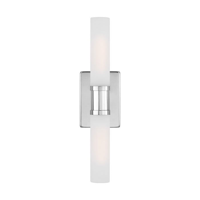 Visual Comfort Studio 4565002-05 Two Light Bath Vanity, Chrome