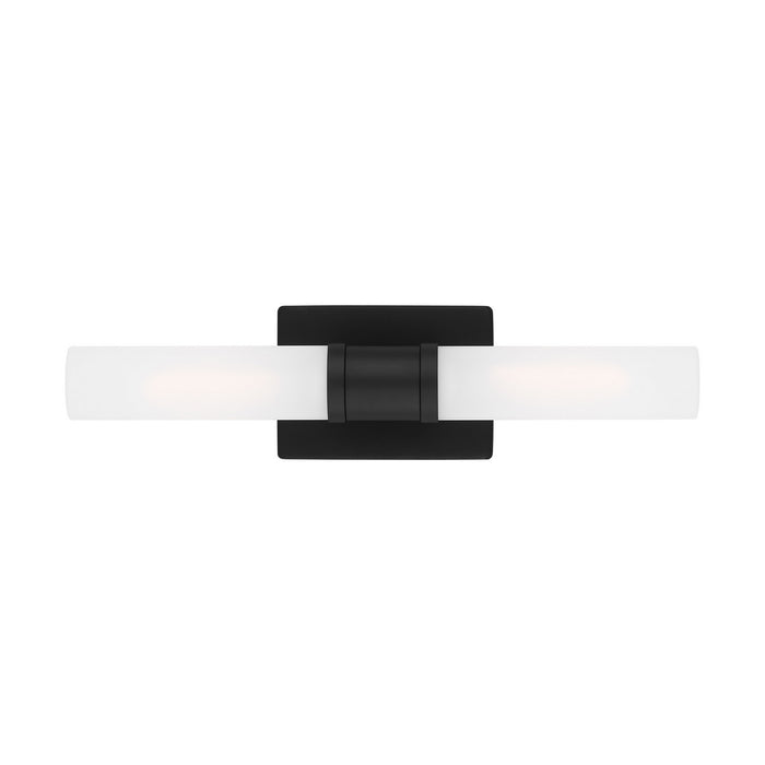 Visual Comfort Studio 4565002-112 Two Light Bath Vanity, Midnight Black