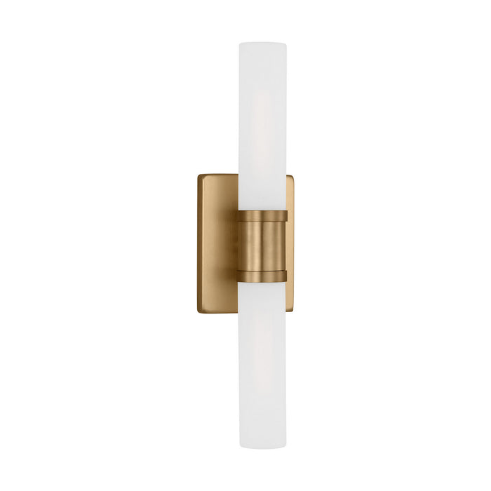 Visual Comfort Studio 4565002-848 Two Light Bath Vanity, Satin Brass