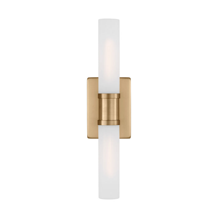 Visual Comfort Studio 4565002-848 Two Light Bath Vanity, Satin Brass