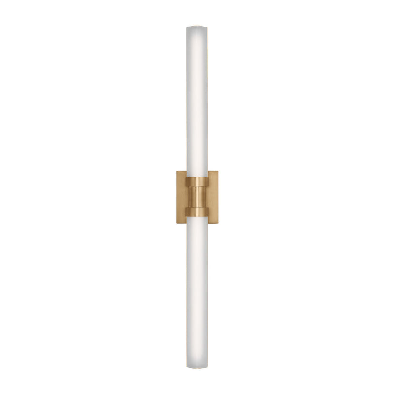 Visual Comfort Studio 4604093S-848 LED Bath Wall Sconce, Satin Brass