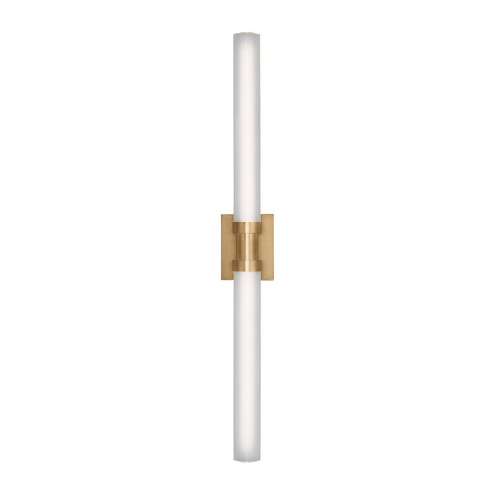 Visual Comfort Studio 4604093S-848 LED Bath Wall Sconce, Satin Brass