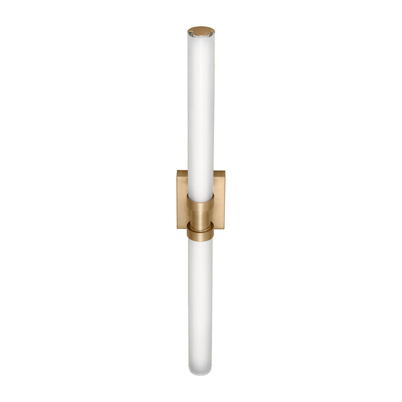 Visual Comfort Studio 4604093S-848 LED Bath Wall Sconce, Satin Brass