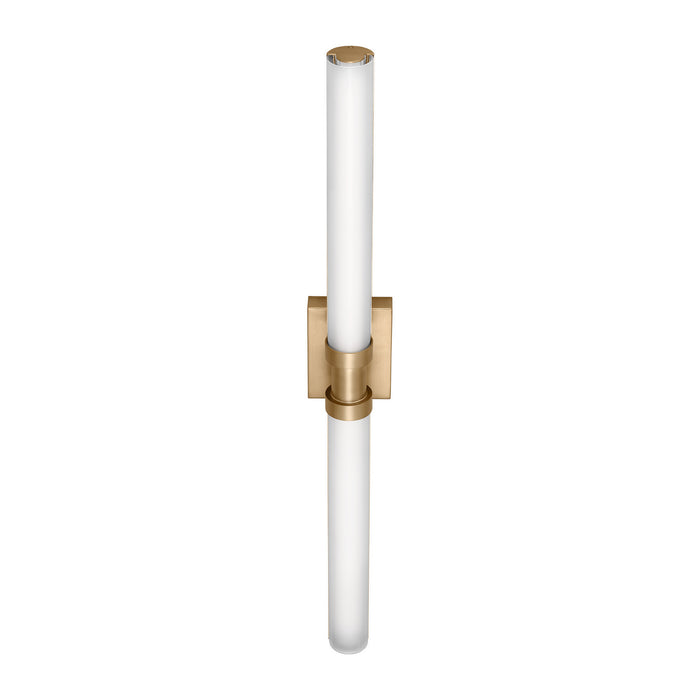 Visual Comfort Studio 4604093S-848 LED Bath Wall Sconce, Satin Brass