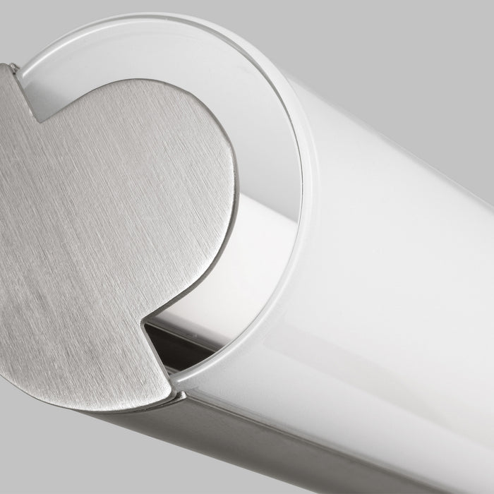 Visual Comfort Studio 4604093S-962 LED Bath Wall Sconce, Brushed Nickel