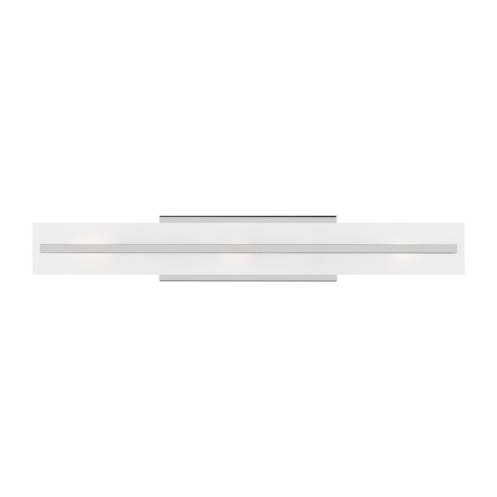 Visual Comfort Studio 4654303-05 Three Light Bath Vanity, Chrome