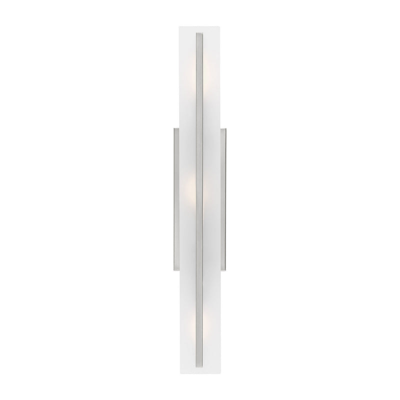 Visual Comfort Studio 4654303-962 Three Light Bath Vanity, Brushed Nickel