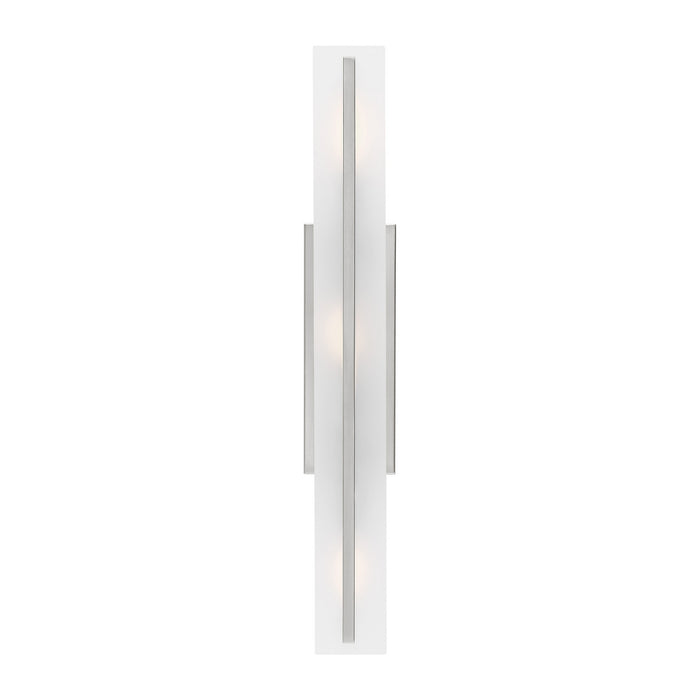 Visual Comfort Studio 4654303-962 Three Light Bath Vanity, Brushed Nickel