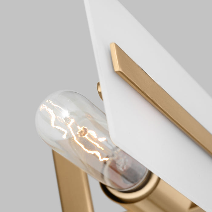 Visual Comfort Studio 4654303EN3-848 LED Bath Wall Sconce, Satin Brass