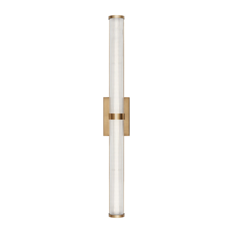Visual Comfort Studio 4659293S-848 LED Bath Wall Sconce, Satin Brass