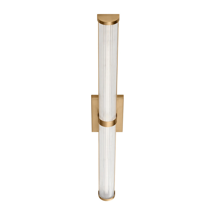 Visual Comfort Studio 4659293S-848 LED Bath Wall Sconce, Satin Brass