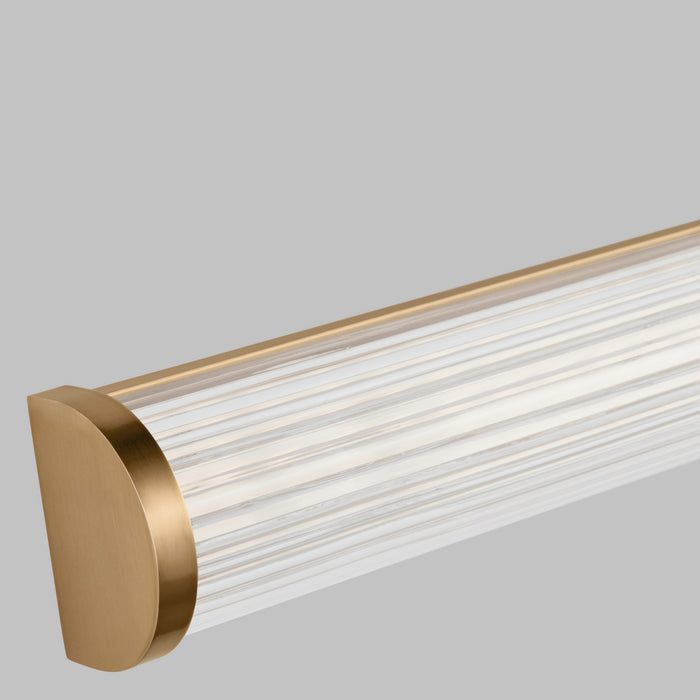 Visual Comfort Studio 4659293S-848 LED Bath Wall Sconce, Satin Brass