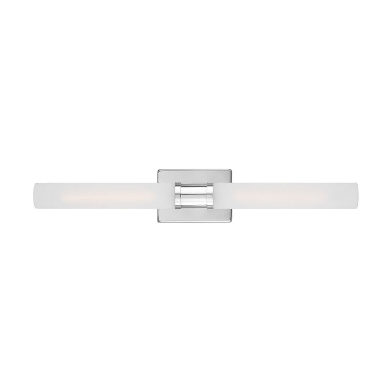 Visual Comfort Studio 4665002-05 Two Light Bath Vanity, Chrome