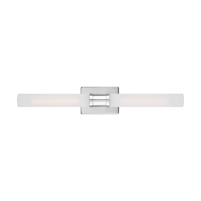 Visual Comfort Studio 4665002-05 Two Light Bath Vanity, Chrome