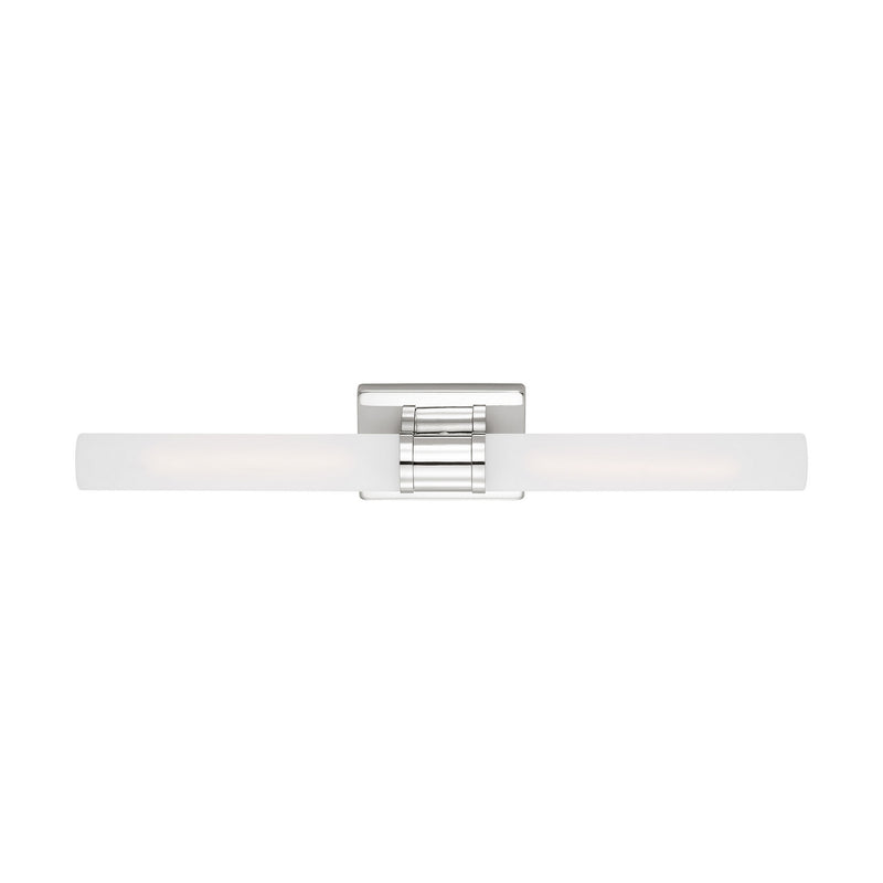 Visual Comfort Studio 4665002-05 Two Light Bath Vanity, Chrome