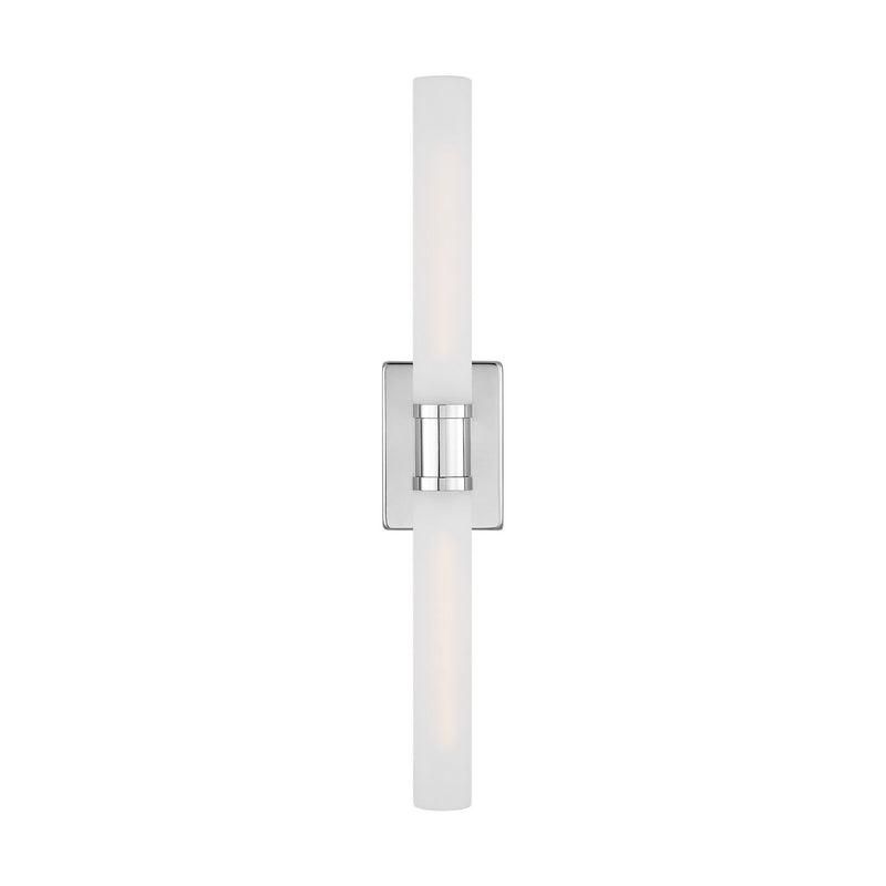 Visual Comfort Studio 4665002-05 Two Light Bath Vanity, Chrome