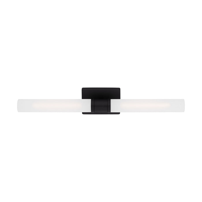 Visual Comfort Studio 4665002-112 Two Light Bath Vanity, Midnight Black
