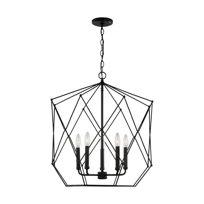 Visual Comfort Studio 5334105EN-112 LED Pendant, Midnight Black
