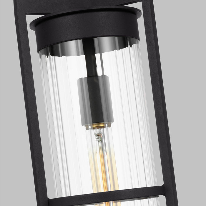 Visual Comfort Studio 6226701-12 One Light Outdoor Pendant, Black