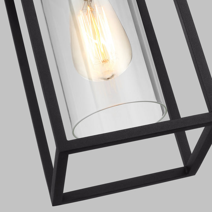 Visual Comfort Studio 6231101-12 One Light Outdoor Pendant, Black
