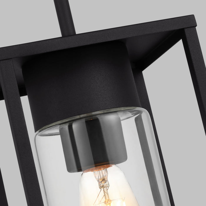 Visual Comfort Studio 6231101-12 One Light Outdoor Pendant, Black