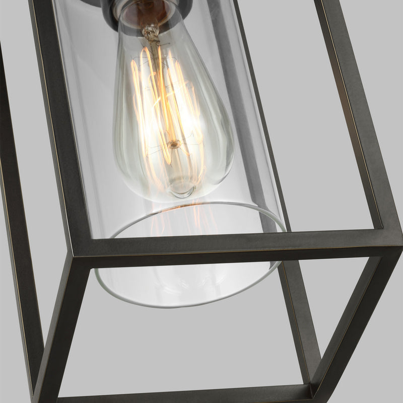 Visual Comfort Studio 6231101-71 One Light Outdoor Pendant, Antique Bronze