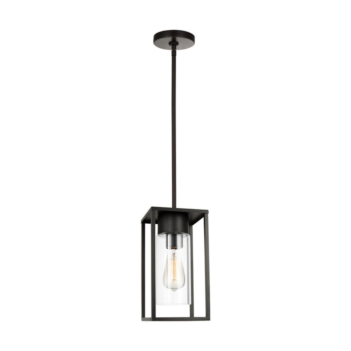 Visual Comfort Studio 6231101-71 One Light Outdoor Pendant, Antique Bronze