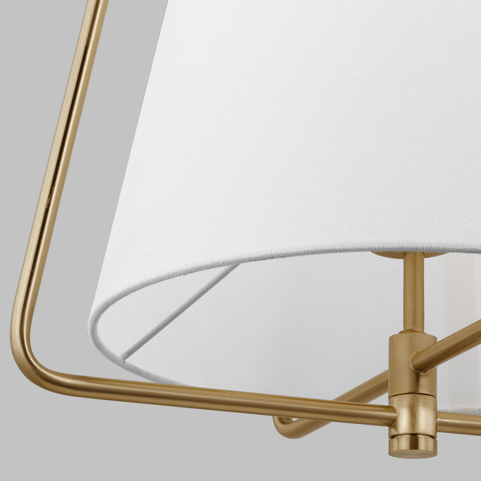 Visual Comfort Studio 6507401EN3-848 LED Pendant, Satin Brass