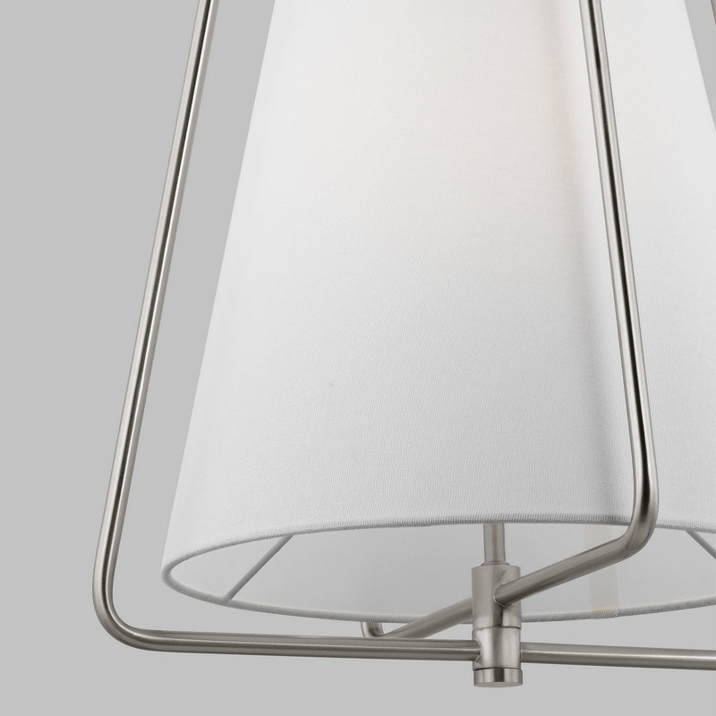 Visual Comfort Studio 6507401EN3-962 LED Pendant, Brushed Nickel
