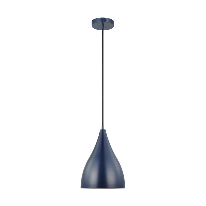Visual Comfort Studio 6545301-127 One Light Pendant, Navy