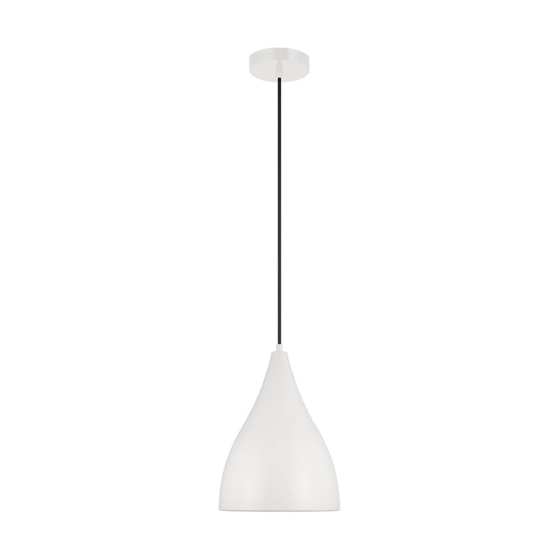 Visual Comfort Studio 6545301EN3-115 LED Pendant, Matte White