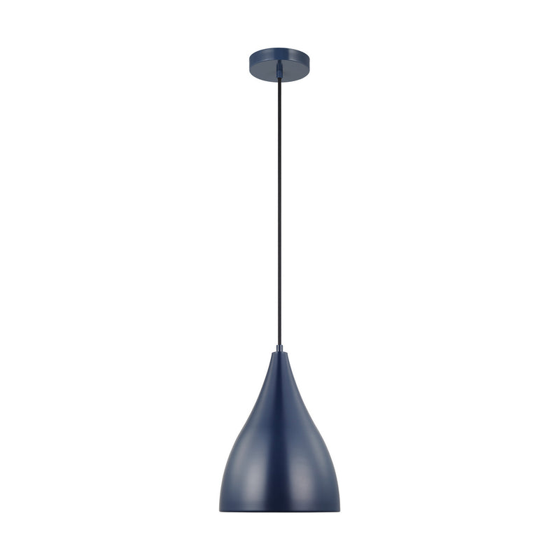Visual Comfort Studio 6545301EN3-127 LED Pendant, Navy