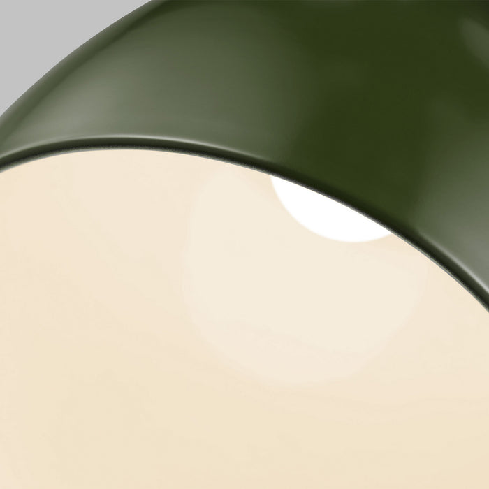 Visual Comfort Studio 6545301EN3-145 LED Pendant, Olive