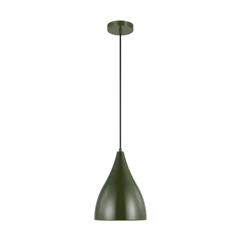 Visual Comfort Studio 6545301EN3-145 LED Pendant, Olive