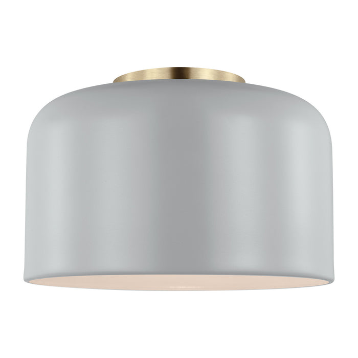 Visual Comfort Studio 7505401-118 One Light Flush Mount, Matte Grey