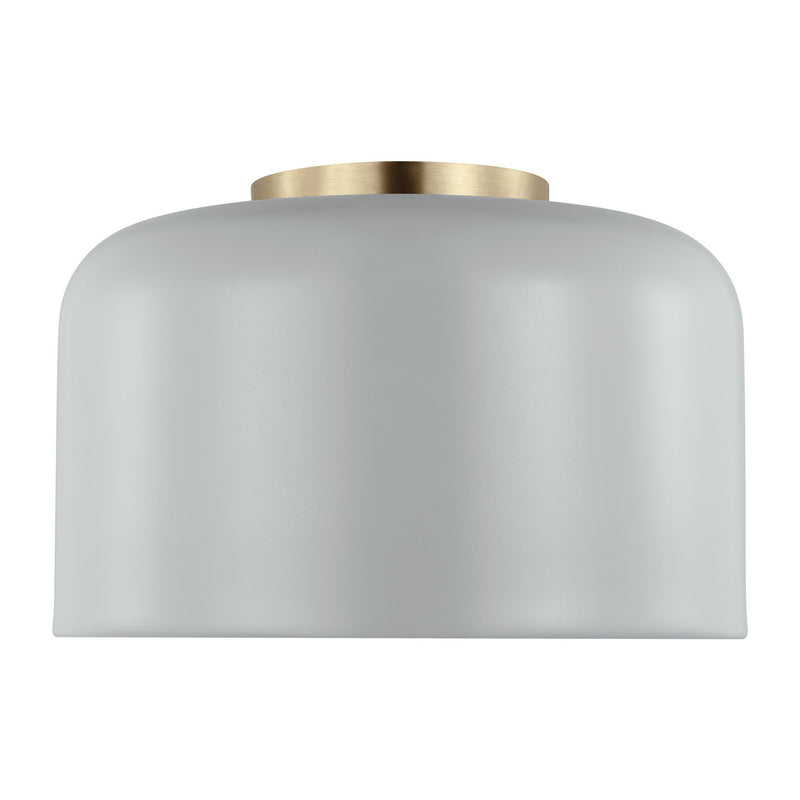 Visual Comfort Studio 7505401-118 One Light Flush Mount, Matte Grey