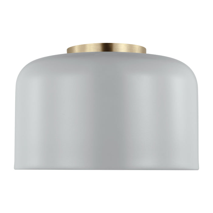 Visual Comfort Studio 7505401-118 One Light Flush Mount, Matte Grey
