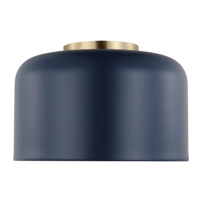Visual Comfort Studio 7505401-127 One Light Flush Mount, Navy