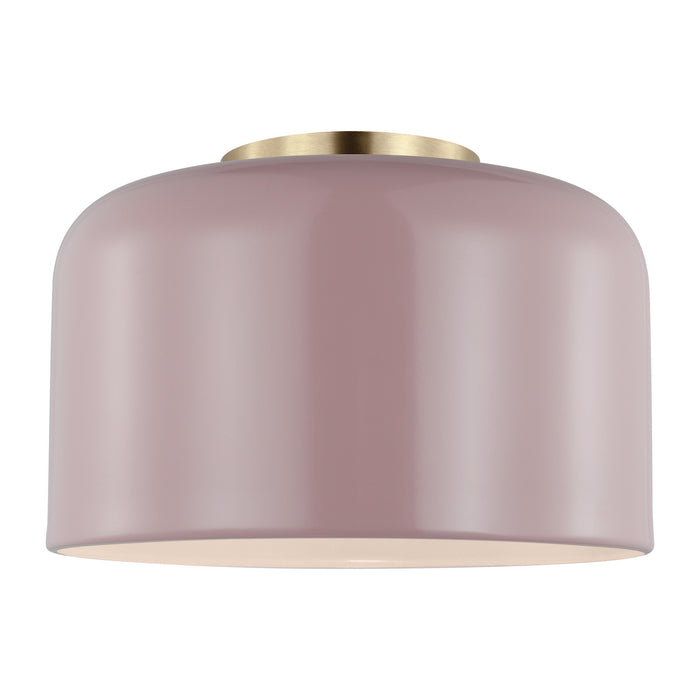 Visual Comfort Studio 7505401-136 One Light Flush Mount, Rose