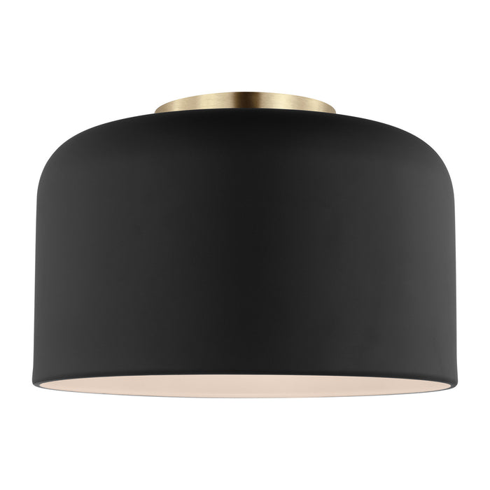 Visual Comfort Studio 7505401EN3-112 LED Flush Mount, Midnight Black