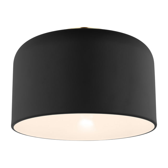 Visual Comfort Studio 7505401EN3-112 LED Flush Mount, Midnight Black