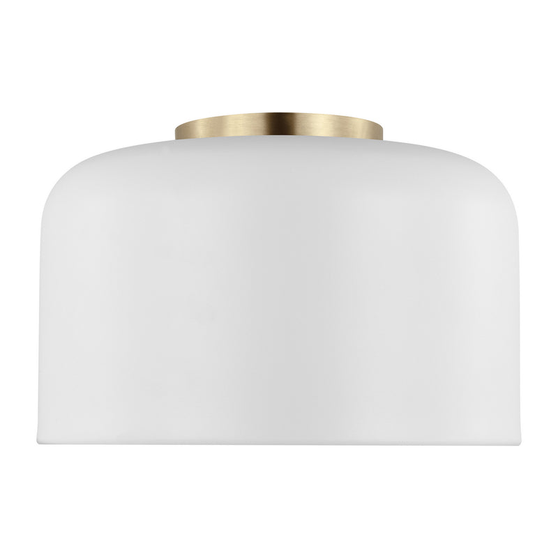 Visual Comfort Studio 7505401EN3-115 LED Flush Mount, Matte White